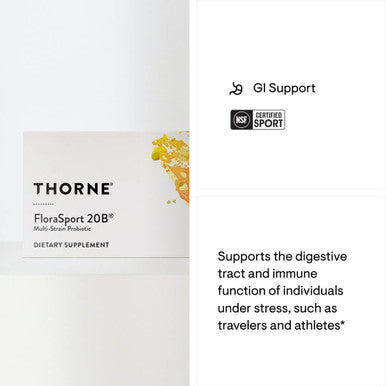 Thorne FloraSport 20B 30 Capsules