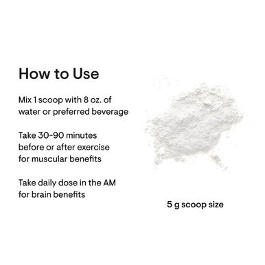 THORNE Creatine Micronized Creatine Monohydrate Powder 16 oz