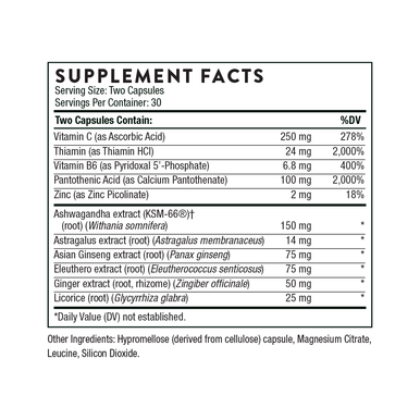 Thorne Stress Balance (formerly Phytisone) 60 Capsules