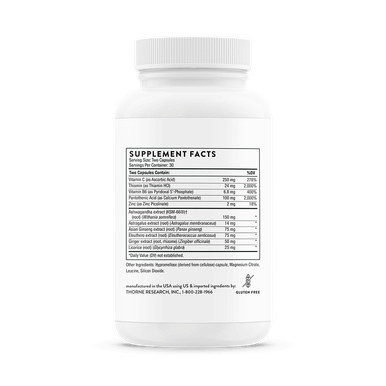 Thorne Stress Balance (formerly Phytisone) 60 Capsules