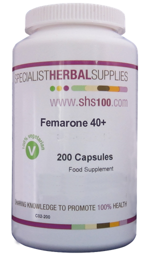 Specialist Herbal Supplies (SHS) Femarone 40+ Capsules