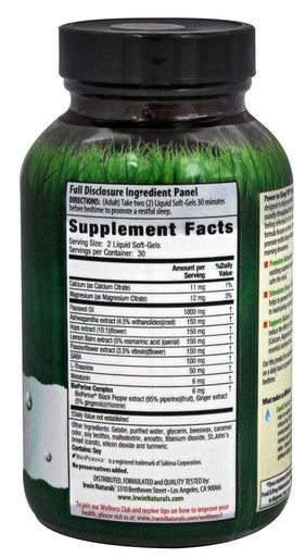 Irwin Naturals - Power To Sleep Pm Melatonin 6 Mg 60 Softgels