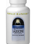 Source Naturals, L Leucine powder 100 gm, 100 powder