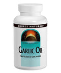 Source Naturals, Garlic Oil, 500mg Odorless, 250 softgels