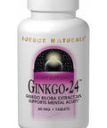 Source Naturals, Ginkgo 24 Ginkgo Biloba Ext, 120mg, 120 ct