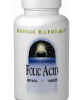 Source Naturals, Folic Acid 800mcg, 500 ct