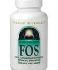 Source Naturals, FOS Fructooligosaccharides, 1000mg, 50 ct