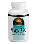 Source Naturals, Niacin Vitamin B 3, 250mg Time Release, 250 ct