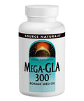 Source Naturals, Mega GLA 300 Borage Seed Oil, 60 softgels