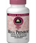 Source Naturals, Mega Primrose, 1350mg Eternal Woman, 60 softgels