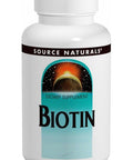 Source Naturals, Biotin 600mcg, 100 ct