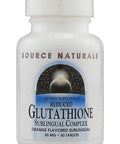 Source Naturals, Glutathione Reduced Complex Sublingual, 50mg, 50 Sublingual