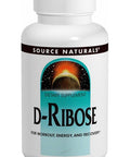 Source Naturals, D Ribose Chewables, 1000mg, 60 wafers