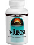 Source Naturals, D Ribose Chewables, 1000mg, 60 wafers