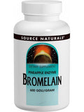Source Naturals, Bromelain 2000 GDU/gm, 500mg, 30 caps