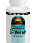 Source Naturals, Bromelain 2000 GDU/gm, 500mg, 60 caps