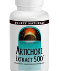 Source Naturals, Artichoke Extract 500, 180 ct