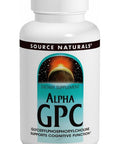 Source Naturals, Alpha Gpc, 60 ct