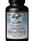 Source Naturals, ArcticPure Omega 3 Fish Oil Lemon Flavor, 800mg, 30 softgels