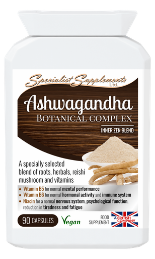 Specialist Supplements Ashwagandha Botanical Complex 90's