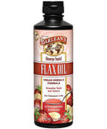 Barlean'S Omega Swirl Omega-3 Flax Oil Supplement Strawberry Banana 16 Fl Oz