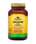 Sunshine Nutrition Calcium With Vitamin D3 100 Tablets