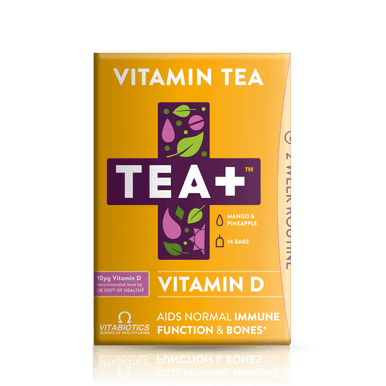 Tea+ Vitamin (co-branded with Vitabiotics) Tea Defence Orange & Blueberry - 14 Tea Bags