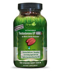 Irwin Naturals Active-Male Testosterone UP MAX3 + Nitric Oxide Booster, 60 Soft-gels