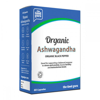 the Good guru Organic Ashwagandha + Organic Black Pepper