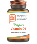 the Good guru Vegan Vitamin D3 High Strength 2500iu