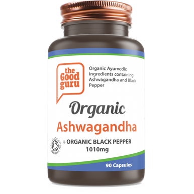 the Good guru Organic Ashwagandha + Organic Black Pepper