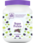 the Good guru Vegan Protein Wild Berries 500g