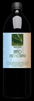 The Health Factory Nano Zinc / Copper 1 litre
