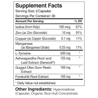 Zahler's Thyraid Advanced Health 60 Capsules