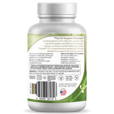 Zahler's Thyraid Advanced Health 60 Capsules