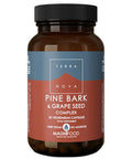 Terranova Pine Bark & Grape Seed Complex - 50 capsules