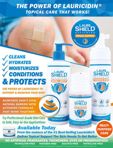 Med-Chem Laboratories LauriShield Activated Topical Support