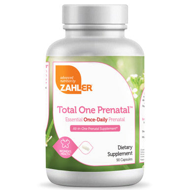 Zahler's Total One Prenatal Womens Health 60 Capsules