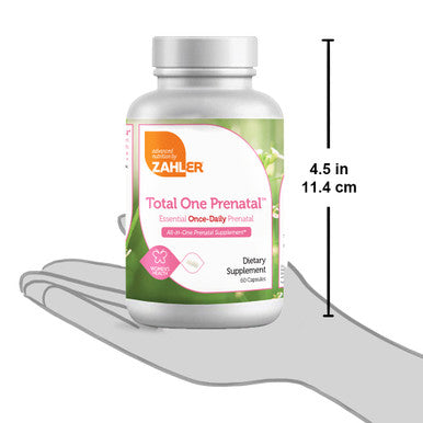 Zahler's Total One Prenatal Womens Health 60 Capsules