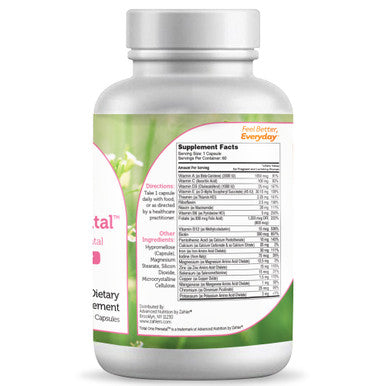 Zahler's Total One Prenatal Womens Health 60 Capsules