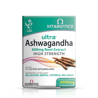 Vitabiotics Ultra Ashwagandha 30 Tablets