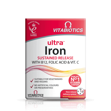 Vitabiotics Ultra Iron 30 Tablets