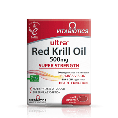 Vitabiotics Ultra Red Krill Oil 30 Capsules