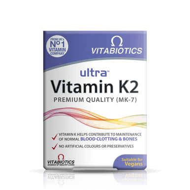 Vitabiotics Ultra Vitamin K2 60 Tablets