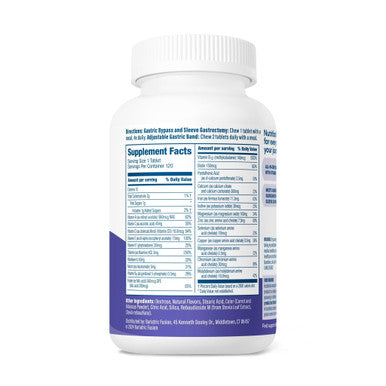 Bariatric Fusion Very Berry Complete Chewable Multivitamin With Vitamin K 120 Tablets