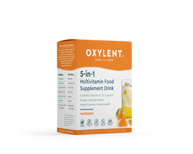Oxylent 5-In-1 Multivitamin Food Supplement Drink Mandarin 30'S (Currently Unavailable)