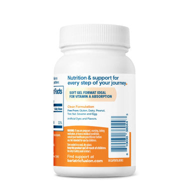 Bariatric Fusion Vitamin A 60 Soft Gels