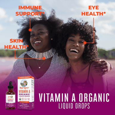 MaryRuth Organics Vitamin A Organic Liquid Drops