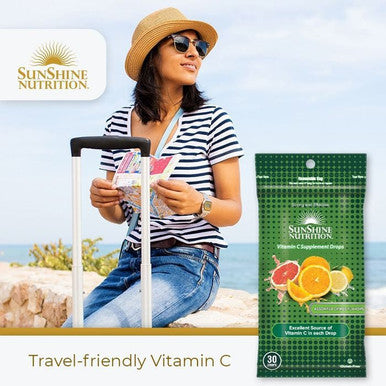 Sunshine Nutrition Lozenges - Vitamin C 30 Drops