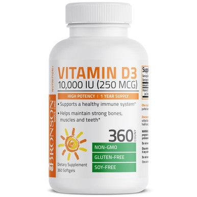 Bronson Vitamin D3 - 10,000 IU 360 Count